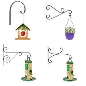 Iron Wrought Wall Hanging Bracket (Set of 2 Pieces)