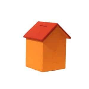 Charming Wooden Money/Piggy Bank – House Shape Design